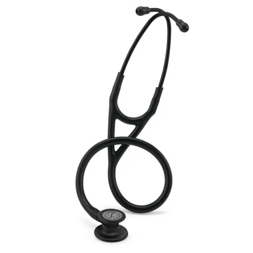 3M Littmann Cardiology IV Stethoscope All Black Finish Chestpiece Black Tube 6163