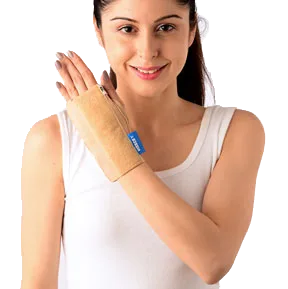Elastic wrist splint right or left