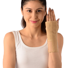 Elastic wrist splint long / 21 cm