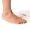 silicon heel cushion with blue soft gel