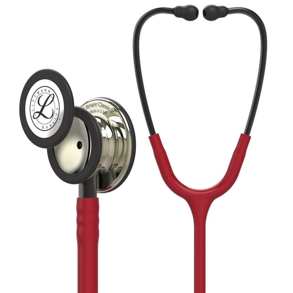 Buy Littmann Classic 3 Stethoscope Burgundy with Champagne 5864