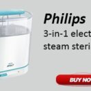 3-in-1 electric steam sterilizer