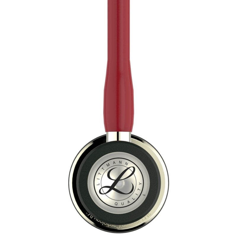 3M Littmann Cardiology IV Diagnostic Stethoscope Champagne finish with Burgundy Tube 6176 3M Littmann Cardiology IV Diagnostic Stethoscope Champagne finish with Burgundy Tube 6176