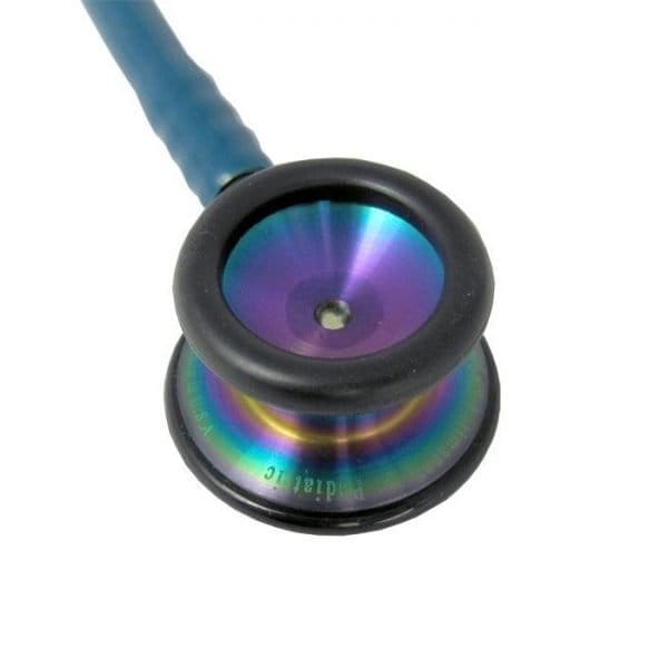 3M Littmann Classic II Pediatric Stethoscope Rainbow Finish Caribbean