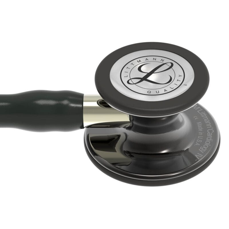 3M Littmann Cardiology IV Diagnostic Stethoscope Polished Smoke & Black - Champagne Stem 6204 3M Littmann Cardiology IV Diagnostic Stethoscope Polished Smoke & Black - Champagne Stem 6204