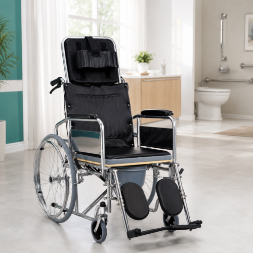 Karma Commode Wheelchair Rainbow 8