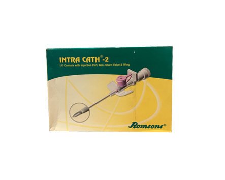 Intra Cath - 2 with injection Port and Luer Lock