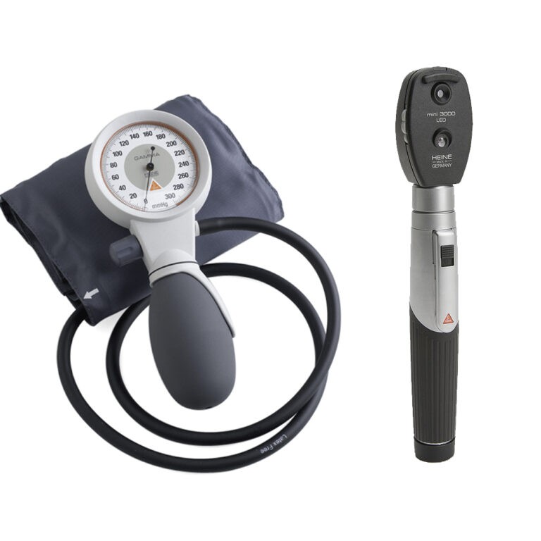 HEINE GAMMA G5 Sphygmomanometer & Mini 3000 LED Ophthalmoscope (COMBO OFFERS)