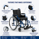 Invacare Action 3 NG Wheelchair Premium Self propelled