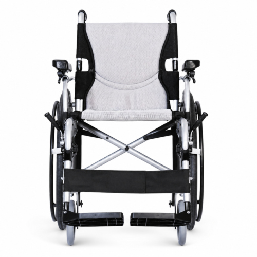 KARMA S-Ergo 305 Wheelchair (18") Silver | Lightweight Ergonomic Manual Wheelchair