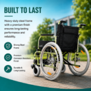 Karma KM-8020X Heavy Duty Wheelchair1