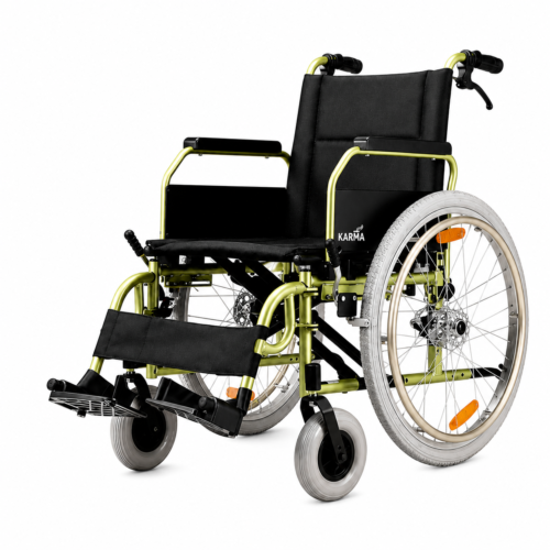 Karma KM-8020X Heavy Duty Wheelchair – Extra Wide, Durable, Foldable Mobility Chair