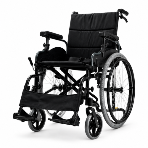 Karma KM-8520 Wheelchair – Lightweight Foldable Manual Mobility Chair