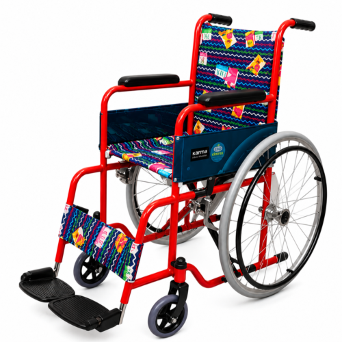 Karma Paediatric Chair-1 Wheelchair – Lightweight Foldable Child Mobility Chair