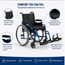 Invacare Action 3 NG Wheelchair Premium Self propelled