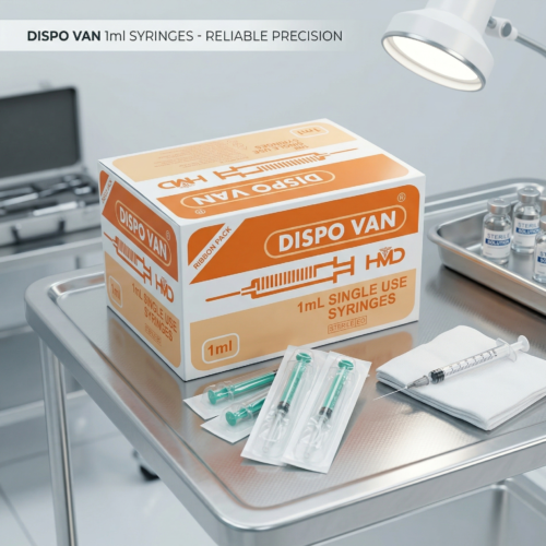 Dispo Van Syringe with Needle - 1ml Tuberculin