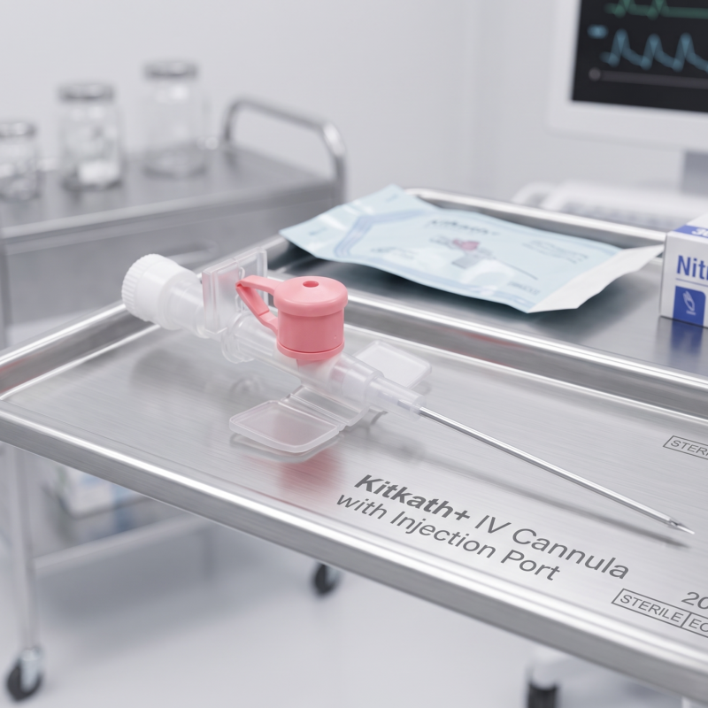Kitkath+ IV Cannula with Injection Port Kitkath+ IV Cannula with Injection Port