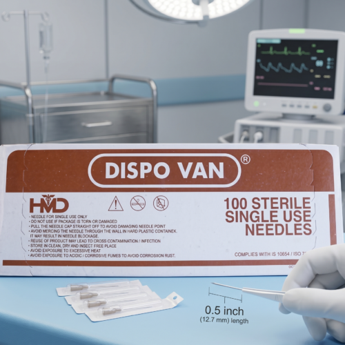 Dispo Van Hypodermic Needle (0.5 inch)