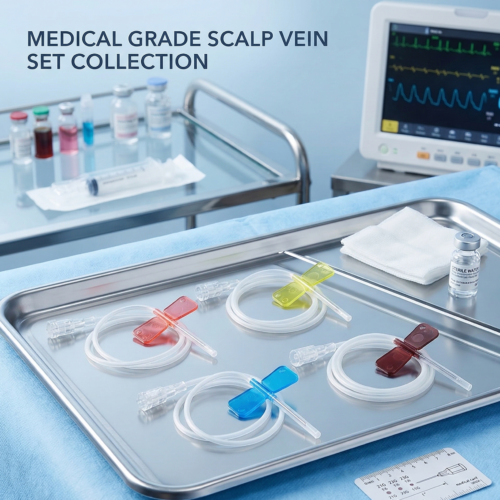 Hindustan Syringes Unolok Scalp Vein Set with Wings