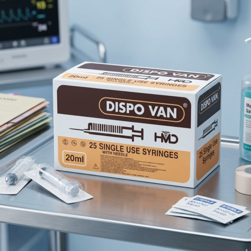Dispo Van Syringe with Needle (20ml)