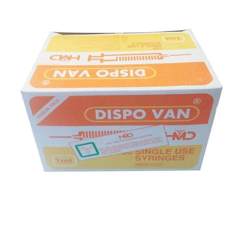 Dispo Van Syringe with Needle - 1ml Tuberculin