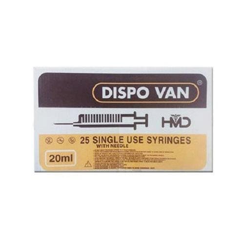 Dispo Van Syringe with Needle (20ml)