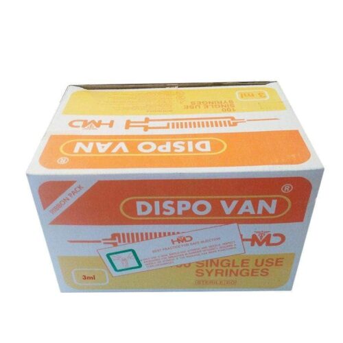 Dispo Van Syringe with Needle (3ml)