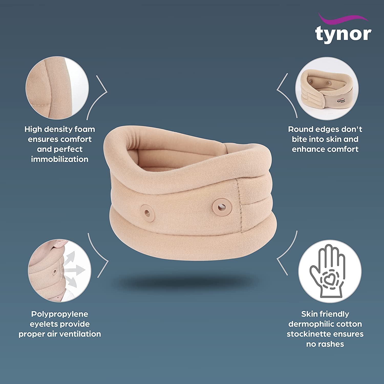 TYNOR CERVICAL COLLAR SOFT (B 07) - Surgical Shoppe