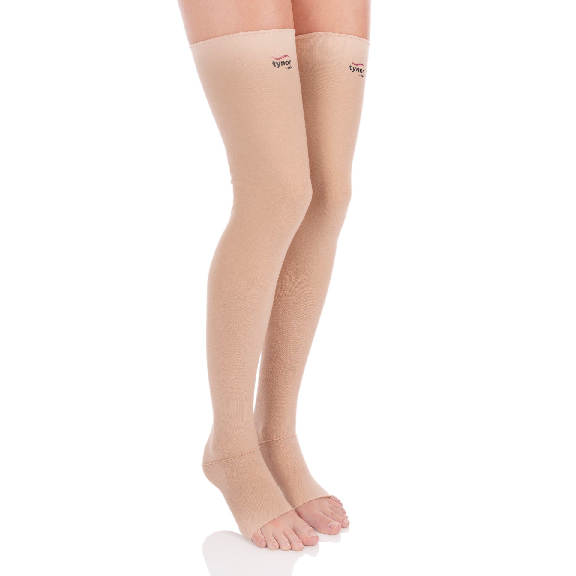 Buy Tynor Compression Stocking Mid Thigh (Pair) (L) (I 15) online