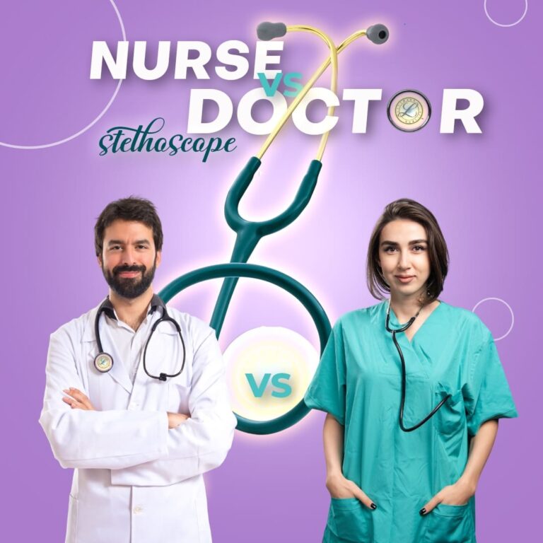 Nurse Stethoscope vs Doctor Stethoscope- A Complete Guide