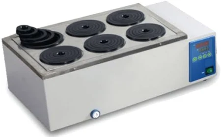 REMI RWB-6 Precision Water Bath 15 Litre with 6 Concentric Ring Adaptors
