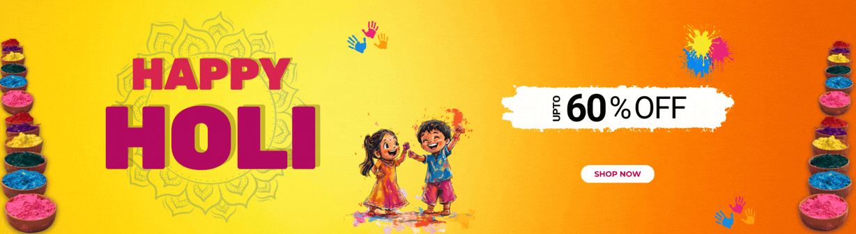 Yellow and Orange Vibrant and Dynamic Holi Festival Sale Banner 2559 x 543 Yellow and Orange Vibrant and Dynamic Holi Festival Sale Banner 2559 x 543