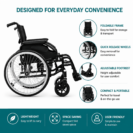 Forza Action 2 NG Wheelchair Premium Self Propelled 17 Inch | Lightweight Foldable Aluminium Wheelchair